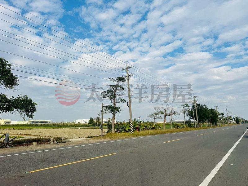 學甲中洲路大面寬農地,台南市學甲區西進段